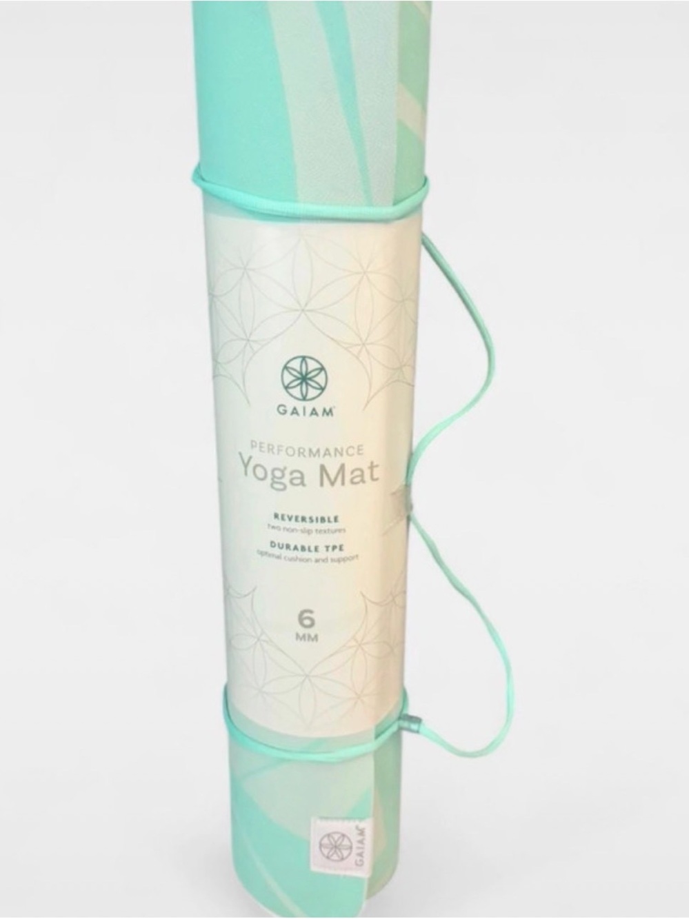 GAIAM Mint Green Performance Yoga Mat